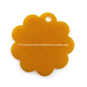 Plateau de service en résine écologique avec motif Aqua Swirl et plaque de texture pour hôtel à la maison pour les salades - Product Image 4