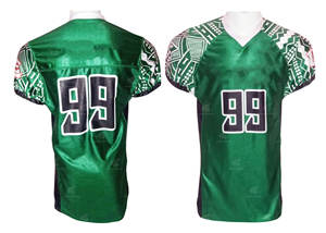 Comfortable Wear Custom Sports Team American Football Jersey Factory Price New Arrival American Football Uniform Short Sleeves - Product Image 3