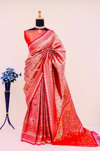 Prêt à l'emploi Sari en soie de Banarasi Pondura souple haute sur demande les plus tendances du fabricant indien - Product Image 4