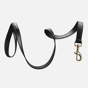 Laisses pour chiens en PU colorées personnalisées, grands colliers en cuir, motifs de créateurs en direct d'usine, disponibles en gros - Product Image 1