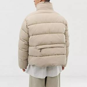 Chaqueta de Invierno Personalizada para Hombre, con Capucha, Impermeable, Cortavientos, Acolchada, con Estampado, Tallas Grandes, en Nailon/Poliéster - Product Image 2