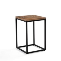 Ensemble de tables d'appoint modernes pour salon, plateau rond en métal, finition thermolaquée, réglables, intelligentes, table basse, taille personnalisée