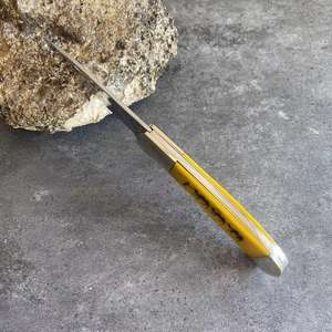 YG21R Silk Road Textur Kamel knochen waage Griff Outdoor Klappmesser EDC Field Survival Multifunktion ales Express Taschen messer - Product Image 3