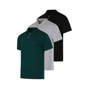 Polo de golf ajusté à séchage rapide pour homme Polo piqué extensible à manches courtes pour femme - Product Image 2