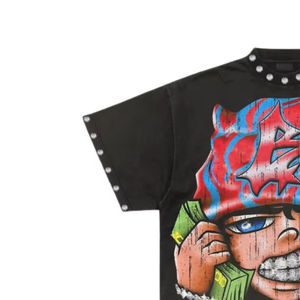 Ensemble d'été à la mode pour hommes T-shirt et short en coton respirant T-shirt et short assortis à motifs imprimés - Product Image 2