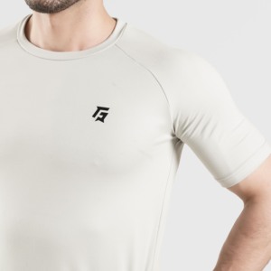 T-shirt de sport gris cendré basique - Product Image 6