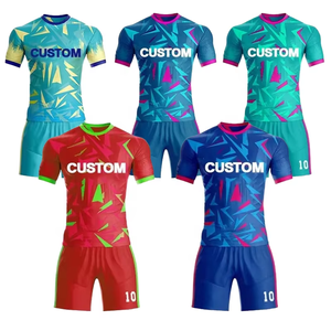Conjunto de fútbol personalizado, camiseta de fútbol, camiseta de fútbol, sublimado kit de fútbol, ropa de fútbol de secado rápido - Product Image 3