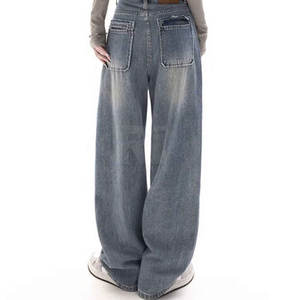 Venta al por mayor bajo MOQ mujeres pantalones holgados por encargo último diseño mujeres pantalones holgados para la venta en línea - Product Image 5