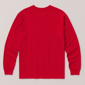 Maglietta Rossa a Maniche Lunghe Kappa Alpha Psi Old Skool Phi Nu Pi con 3 Lettere in Feltro, Abbigliamento Greco D9 per Uomo - Product Image 2