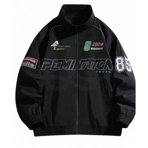 Vente en gros de nouvelle veste de bombardier de sport décontractée d'automne pour hommes de haute qualité de style Offre Spéciale de style streetwear américain - Product Image 3