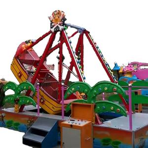 Fabricante de China de 12 plazas para niños Mini Barco Pirata portátil DIY grado carnaval paseos remolque vikingo barco-OEM ODM compatible - Product Image 1