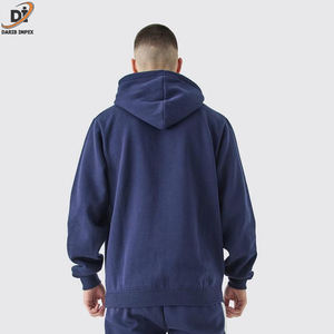 OEM High Quality Custom Men's Cotton Tracksuit XL Size Breathable Fitness Printed Logo Winter Top <b>Pant</b> Sets for Adults - Product Image 3