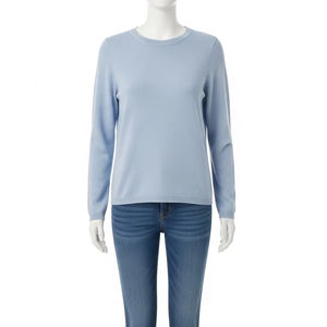 Tops de Punto Ligeros y Transpirables para Mujer, Tela Suave y Elástica, Ajuste Cómodo, Ropa Casual de Verano para Uso Diario, Camisa para Mujer - Product Image 1