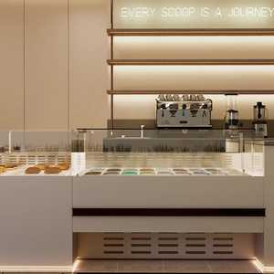Présentoir de Comptoir de Bar, Meuble de Présentation, Comptoir de Caisse, <span class=keywords><strong>Accessoire</strong></span> de Présentation, Table de Bar Dorée, Ensemble de Mobilier de Restaurant, Étagère de Rangement, Boulangerie - Product Image 4