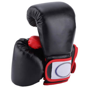 Guantes de boxeo de cuero para hombre, guantes de combate de entrenamiento profesional para todos los géneros - Product Image 6