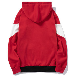 Sudadera con capucha de algodón grueso para hombre, prenda deportiva masculina de invierno, personalizada, con cremallera, color negro - Product Image 5