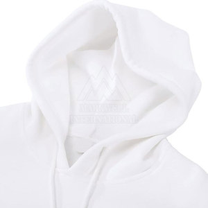 Último estilo de color sólido mujeres Crop Top sudaderas con capucha al por mayor de las mujeres personalizadas Crop Top sudaderas con capucha - Product Image 3