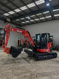 Excavatrice puissante Kubota U55-4 d'origine japonaise, prête à l'emploi, avec système hydraulique haute performance, à vendre. - Product Image 2
