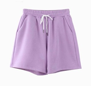 Shorts de survêtement décontractés pour hommes, 100 % coton, taille mi-haute, style streetwear, personnalisables en gros - Product Image 4
