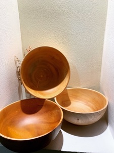 CUENCOS DE MADERA con grabado láser personalizado | Precio al por mayor, el mejor para restaurante | Opciones perfectas para servir comida ecológica - Product Image 4