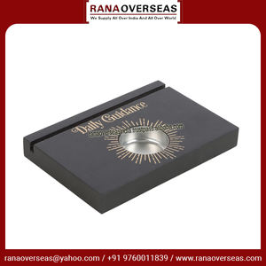 Porte-bougie chauffe-plat en bois fait main, écologique, classique, vintage, pour la maison, les fêtes, les mariages, centre de table, décoration de Noël - Product Image 3