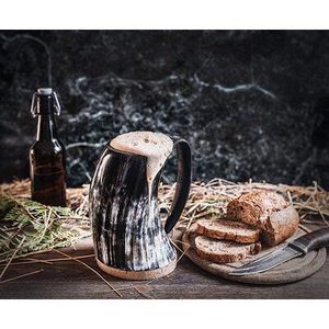 ASSISTANT HORN MUGS INDIA FACTORY PRODUITS ARTISANAUX Tasse à boire en corne Nouveau design Corne naturelle Original Viking Drinking - Product Image 5
