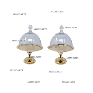 Finest Quality Fruits Serving <b>Stand</b> With Dome In Wooden Food Serving <b>Stand</b> With Acrylic Dome At Good Price - Product Image 6