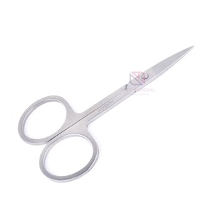 Tijeras Profesionales de Alta Calidad para Manicura y Pedicura |   Cuchilla Recta de Acero Inoxidable con Punta Afilada para Uso en Salón - Product Image 1