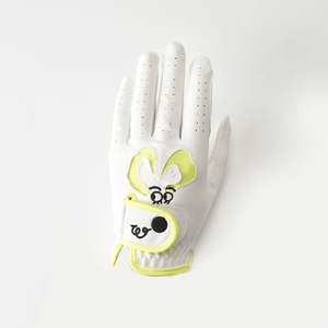 Gants de golf professionnels en cuir d'agneau extra confort antidérapants et respirants avec logo personnalisé pour enfants - Product Image 1