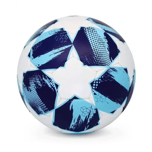 2025 Logo personnalisé Ballon de football de haute qualité Taille 5 Formation officielle Panneaux de couture durables PVC PU TPU Portable - Product Image 1