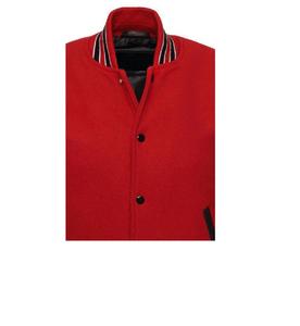 Chaquetas Varsity de Cuero Genuino Personalizadas con Letras para Hombre, de Alta Calidad, Transpirables, de Secado Rápido, Estilo Urbano, Venta al Por Mayor - Product Image 3