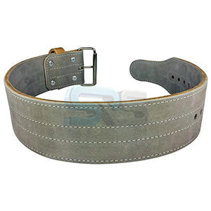Ceinture d'haltérophilie unisexe en cuir de Compression ceinture d'entraînement en cuir de vachette personnalisée accessoires de gymnastique ceinture d'entraînement de dynamophilie réglable - Product Image 3