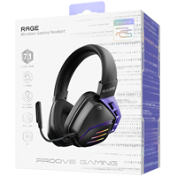 Écouteurs sans fil Proove Gaming Rage (APP) Bluetooth TWS avec réduction de bruit pour le sport