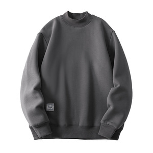 เสื้อฮู้ดขนแกะแบบสวมหัวสำหรับผู้ชายเสื้อฮู้ดแบบสตรีทไซส์ใหญ่ - Product Image 6