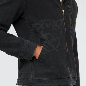 Stylish Outerwear <b>Canvas</b> <b>Jacket</b> Long Sleeve Men Winter <b>Jacket</b> Casual Outdoor Work And Everyday Wear - Product Image 5