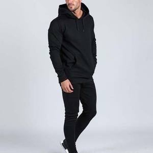 Top Casual <b>Men</b> Clothing Manufacturers Cheapest <b>Men's</b> Fashion <b>Hoodie</b> With Custom Logo <b>Black</b> Sports Wear Hoodies for Mans 2023 - Product Image 4