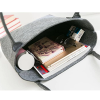 Sac en feutre de laine réutilisable ECO DIY Fashion Portable personnalisé avec impression personnalisée