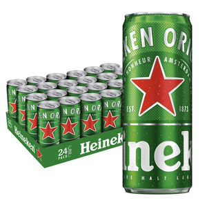 Authentic Heinekenn Original Pure Malt Lager <b>Beer</b> 24 x 330ml Bottles 5 Percent ABV Netherlands Brewed Wholesale Bulk Supply - Product Image 2