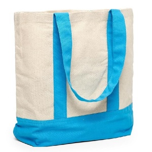 Toile personnalisée personnalisée avec impression de logo Tissu tissé en coton biologique approuvé par GOTS Shopping décontracté Sacs fourre-tout de grande capacité - Product Image 4