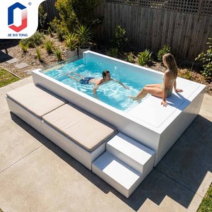 Piscina Prefabricada de Acrílico, Piscina Elevada con Sistema de Filtración para Hoteles, Resorts y Proyectos Comerciales - Product Image 1