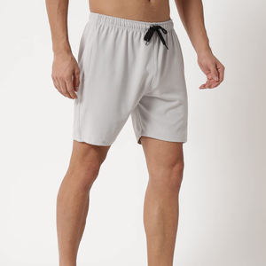 Pantalones Cortos Deportivos de Algodón y Poliéster para Hombre, Ropa Deportiva Activa 2026, Pantalones Cortos Transpirables de Moda para Correr, Venta al por Mayor - Product Image 1