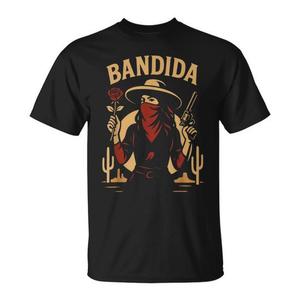 T-shirt promozionale in stile Bandida Chicana messicana latina - Product Image 1