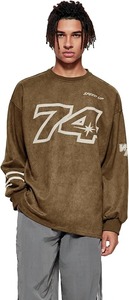 เสื้อสเวตเตอร์แบบสวมหัวสำหรับผู้ชายเสื้อสเวตเตอร์ถักลายการ์ตูนเสื้อสเวตเตอร์แบบหลวมสำหรับผู้ชายกำหนดเองดีไซน์100% - Product Image 2