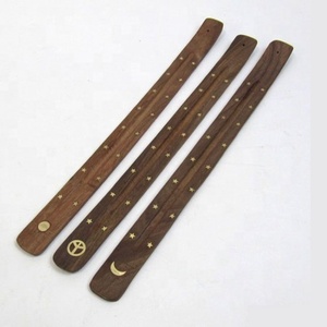 เครื่องเผาธูปไม้รูปทรงเรือทำจากไม้ไม่เหมือนใคร - Product Image 1