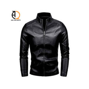 Veste en cuir véritable avec un design élégant, couture durable, ajustement confortable pour un usage décontracté ou formel, taille XS - Product Image 1
