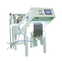 Lage Snelheid Optische Ccd Rgb Band Type Vorm Grootte Hazelnoot Kleur Sorteerder Machine, Koffie Fruit Bosbessen Kleur Sorteerapparatuur
