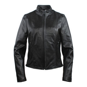 Chaqueta de moto de cuero aprobada por la CE para Hombre | Chaqueta de motorista duradera | Chaqueta de cuero para montar para todas las estaciones - Product Image 1