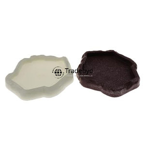 Bol en résine d'aspect naturel, parfait pour le style de table rustique et les paramètres chauds de la maison par Tradebyd - Product Image 3