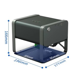 Mini máquina de grabado láser con Control de aplicación de 5,5 W, máquina de grabado láser portátil pequeña, máquina de corte Plotter - Product Image 5