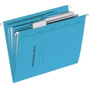 PAGNA Blue 240g/m DIN <b>A4</b> Personnel <b>Folder</b> with Organizational Imprint Desktop & Drawer Organizer - Product Image 1